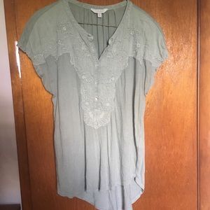Lucky Brand Henley Knit Top